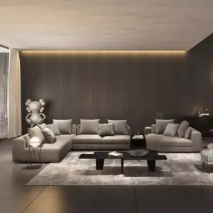 كنب زاوية مودرن لغرفة المعيشة 4 | كنب زاوية مودرن لغرفة المعيشة