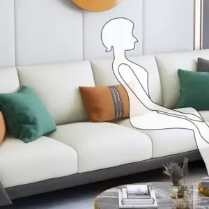 | كنب زاوية مودرن بتصميم ايطالي فاخر