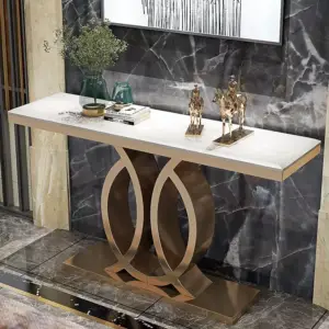 كونسول فاخر ذهبي 3 كونسول فاخر ذهبي