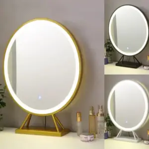 مرايا باضائة دائرية تعمل باللمس