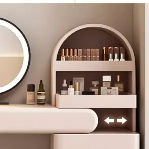 | تسريحة غرفة نوم مع خزانة جانبية