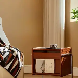 | طاولة جانبية للسرير بتصميم كلاسيك