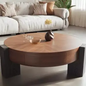 | طاولة قهوة دائرية مميزة