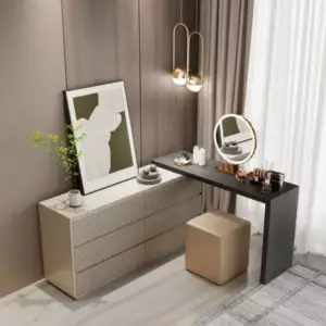 تسريحة غرفة نوم بتصميم اسكندافي فاخر 3 | تسريحة غرفة نوم بتصميم اسكندافي فاخر