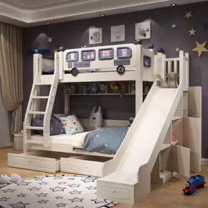 سرير نوم اطفال دورين متعدد الوظائف