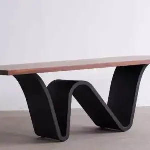 طاولة طعام بقاعدة مميزة 6 طاولة طعام بقاعدة مميزة