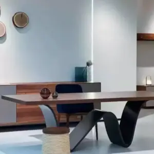 طاولة طعام بقاعدة مميزة 11 طاولة طعام بقاعدة مميزة