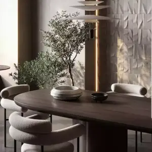 كرسي طاولة طعام بتصميم مريح