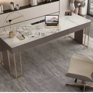 طاولة مكتب فاخرة مع كرسي