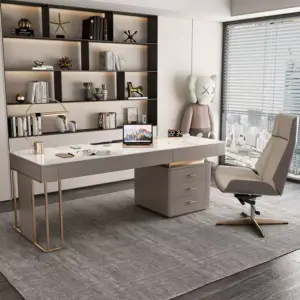 طاولة مكتب فاخرة مع كرسي