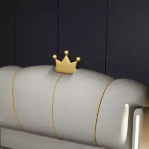 سرير تاج الملك الفاخر 4 سرير