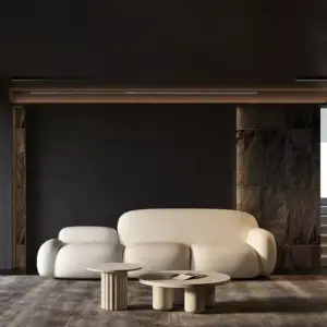 كنب مودرن للصالة بتصميم ايطالي