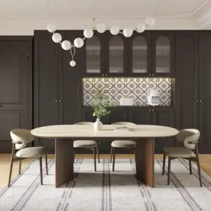 طاولة طعام مميزة مع كراسي