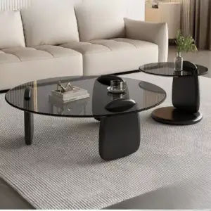 طقم طاولات قهوة بتصميم حديث