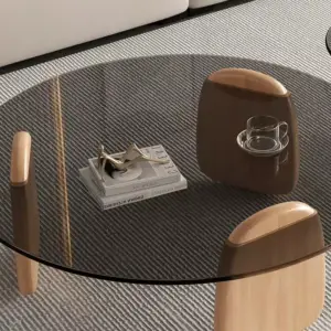 طقم طاولات قهوة بتصميم حديث