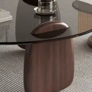 طقم طاولات قهوة بتصميم حديث