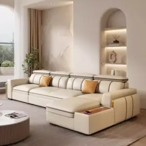 كنب زاوية بتفاصيل فخمة