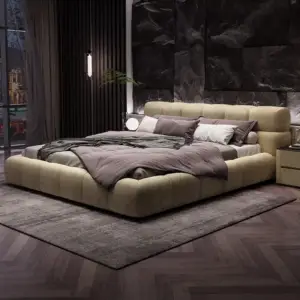 سرير لغرفة نوم بتصميم مميز