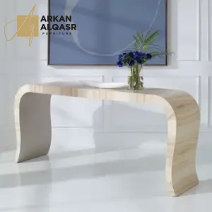 كونسول خشبي راقي