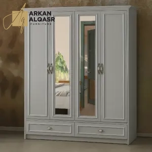 خزانة ملابس تتكون من وحدتين تخزين