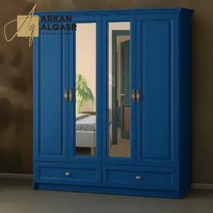 خزانة ملابس تتكون من وحدتين تخزين