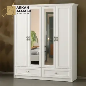 خزانة ملابس تتكون من وحدتين تخزين