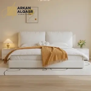 سرير مريح بوحدة تخزين مميزة