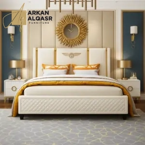 سرير فخم بتصميم مميز