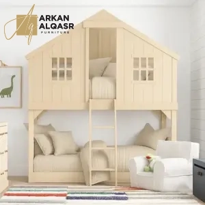 سرير دورين بتصميم بيت الشجرة