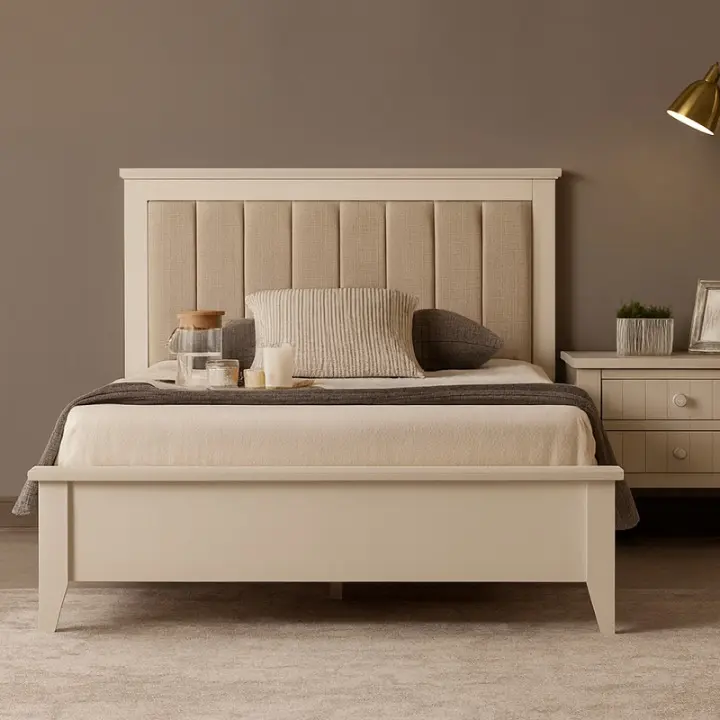 سرير (2) سرير مميز بطراز كلاسيكي