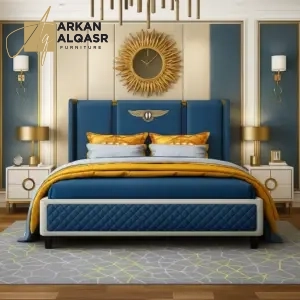 سرير فخم بتصميم مميز
