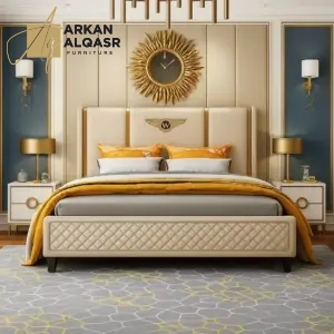 سرير فخم بتصميم مميز