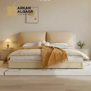 سرير مريح بوحدة تخزين مميزة