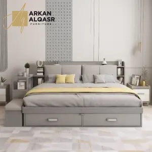 سرير بوحدات داخلية و جانبية