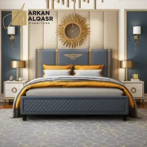 سرير فخم بتصميم مميز