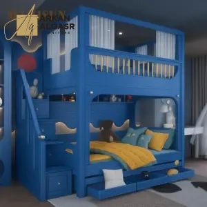 سرير دورين بتصميم فخم متعدد المزايا 4 سرير دورين بتصميم فخم متعدد المزايا