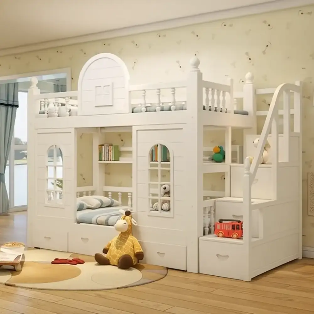 سرير-اطفال (2) سرير دورين اطفال متعدد المزايا