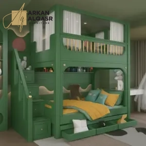 سرير دورين بتصميم فخم متعدد المزايا 2 سرير دورين بتصميم فخم متعدد المزايا