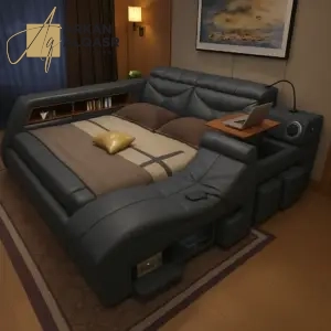 سرير نوم مودرن متعدد الوظائف 8 سرير-نوم-1