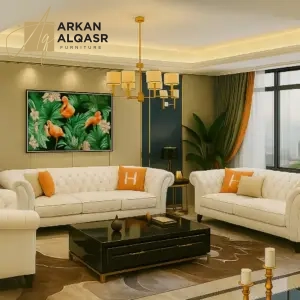 طقم كنب فاخر لغرفة المعيشة