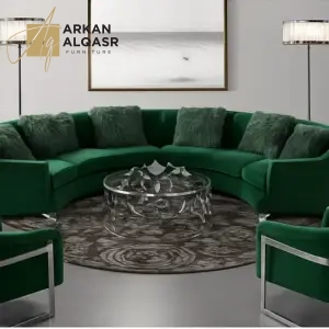 طقم كنب مع طقم طاولات 8 طقم كنب مع طقم طاولات