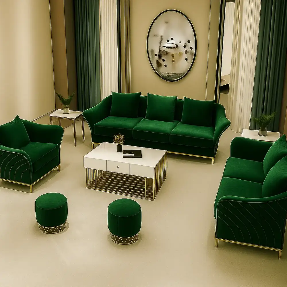 طقم-كنب (2) طقم كنب مودرن بتصميم رائع