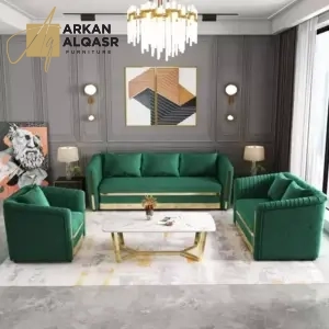 طقم كنب مميز بتصميم انيق و شيك