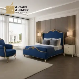 غرفة نوم كلاسيكية فاخرة بأناقة لا تضاهى