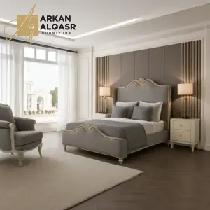 غرفة نوم كلاسيكية فاخرة بأناقة لا تضاهى