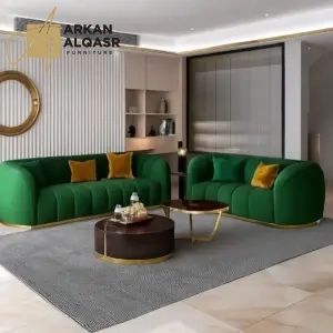 كنبة جلد فاخر متعدد المقاسات 9 كنبة جلد فاخر متعدد المقاسات