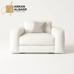 كنب مودرن من جلد بتصميم ايطالي