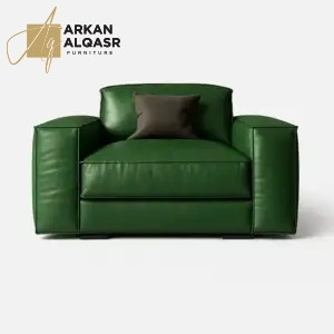 كنب مودرن من جلد بتصميم ايطالي