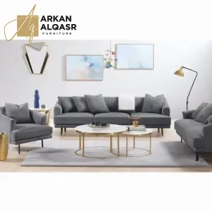 كنب مودرن ثلاثي مميز ومريح فاخر