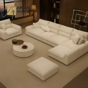 كنب زاوية بتصميم ظهر مريح 12 كنب زاوية بتصميم ظهر مريح